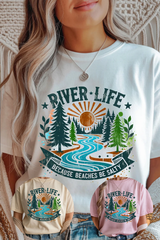 River Life Graphic Tee
