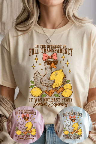 Not Easy Peasy Graphic Tee