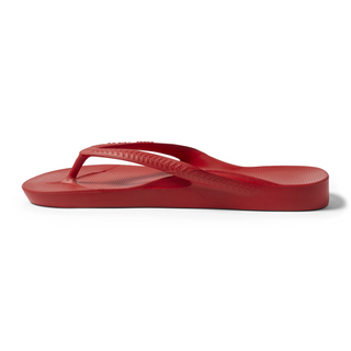 Arch Support Flip Flops - Chili Red