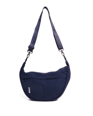 Navy Crescent Bag
