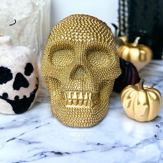 Resin Beaded Skulls