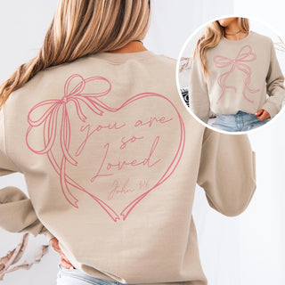 Coquette You Are So Loved Cardigan