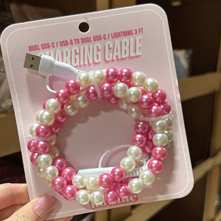 4-In-1 Beaded Phone Chargers