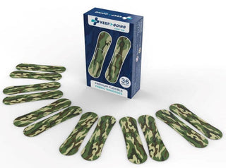 Flex-Fabric Bandages (36 Count) - Camo