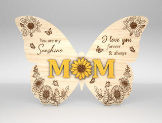 Mom Butterfly Sign