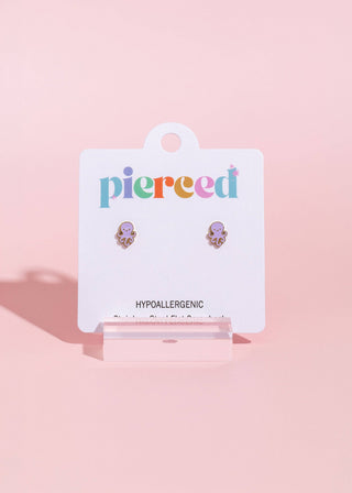 Octopus Flatback Earrings