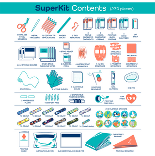 First Aid SuperKit (270 pcs)