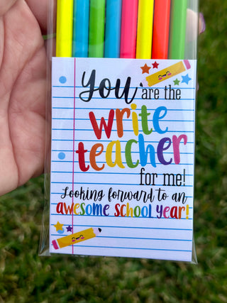 CUSTOM Back to School Pencils