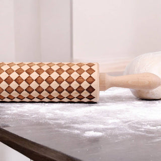 Embossed Rolling Pin Baking Gift Set