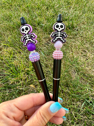 Neon Skeleton Ink Pens