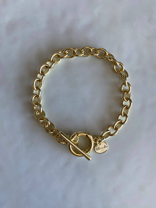 Gallery Charm Bracelet: Gold