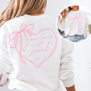 Coquette You Are So Loved Cardigan