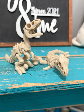🦖 3D Printed Mini Flexi Dino Skeletons 🦴