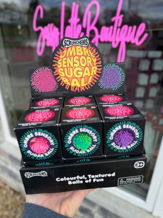 Scrunchems® Ombre Sensory Sugar Ball Squishy
