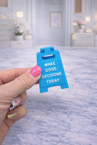 3D Printed Mini Reminder Signs