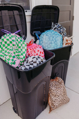 Trash Liners: Checkmate / Small 4 Gallon