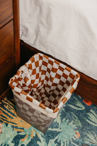 Trash Liners: Checkmate / Small 4 Gallon