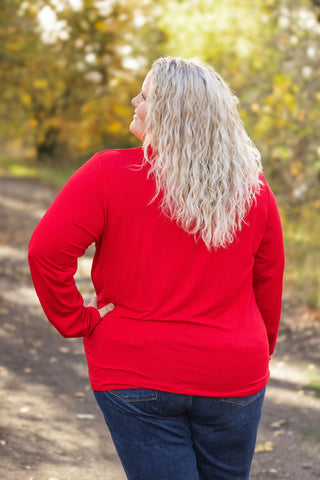 Larissa Long Sleeve - Red