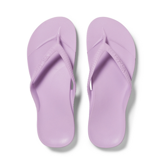 Arch Support Flip Flops - Purple