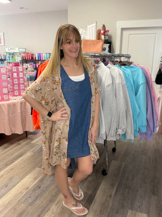 Easy Living Mineral Wash Denim Dress