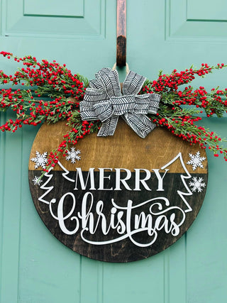 Christmas Door Hangers - Ready To Ship