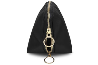Vacationer Makeup Bag - Black/Leopard