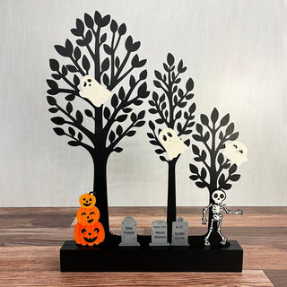 Halloween Stacked Pumpkins Magnet