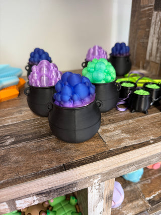 3D Printed Bubbling Cauldron Tea Light