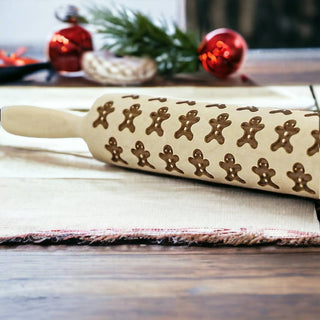 Embossed Rolling Pin Baking Gift Set