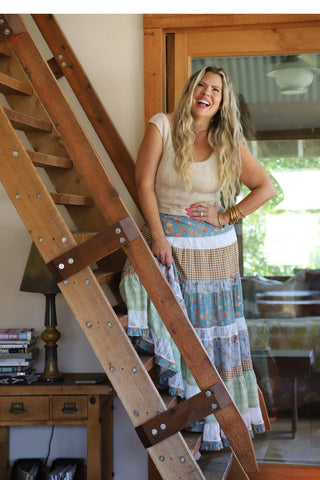 Country Summer Maxi Skirt