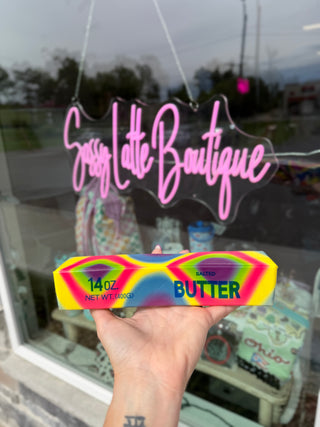 Jumbo Slow Rise Rainbow Butter Squishy