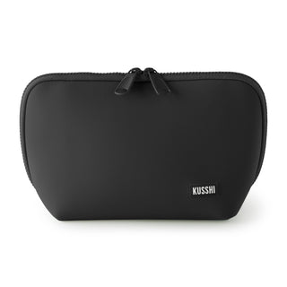 Neoprene Makeup Bag-Black/Pink