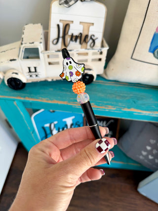 Floral Ghost Ink Pens