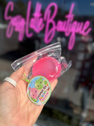 Glow in the Dark Coconut Oil Ball Squishy