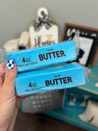 Blue Slow Rise Butter Squishy