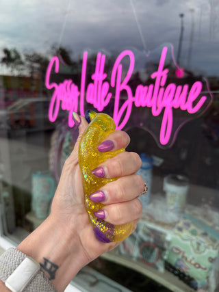 Glitter Banana Squishy