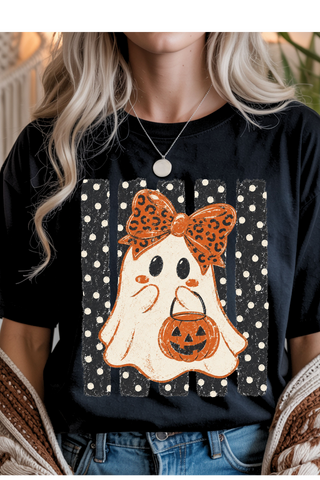 Bow Ghost Graphic Tee