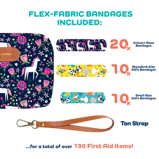 First Aid GoKit (130 pcs) - Unicorn Rose