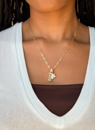 Pave Spacer Charm - For Threader Chains