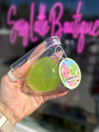 Glow in the Dark Coconut Oil Ball Squishy
