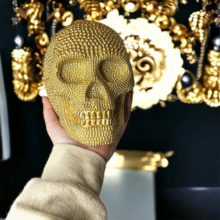 Resin Beaded Skulls