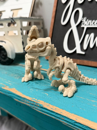 🦖 3D Printed Mini Flexi Dino Skeletons 🦴