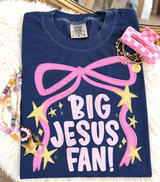 Big Jesus Fan Graphic Tee