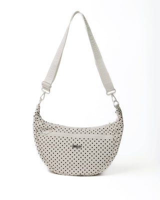 Pearl Dot Crescent Bag
