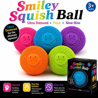 Smiley Squish Ball