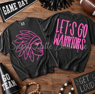 Pink Out Let’s Go Warriors Graphic Tee