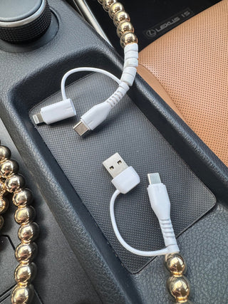 4-In-1 Beaded Phone Chargers