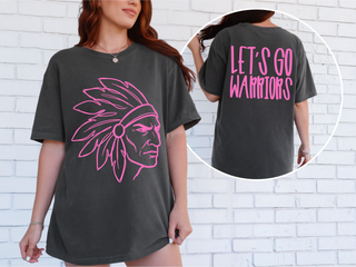 Pink Out Let’s Go Warriors Graphic Tee