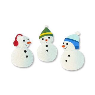 Snowmen Magnets Set of 3