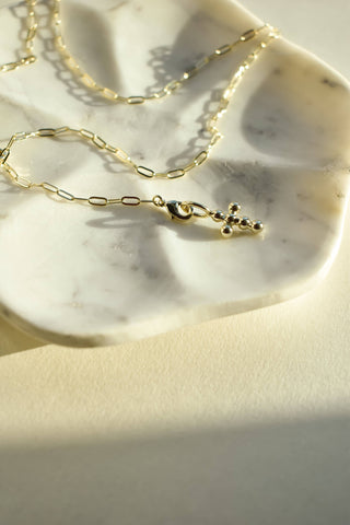 Mini Hope Cross Charm